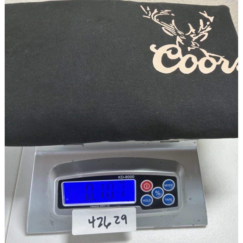 Coors Banquet Beer Short Sleeve Black Shirt Outdoor Big Buck Hunting‎ Size L
